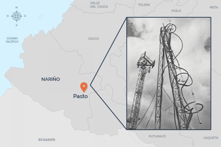 Los habitantes de Pasto llevan once días sin poder sintonizar siete emisoras