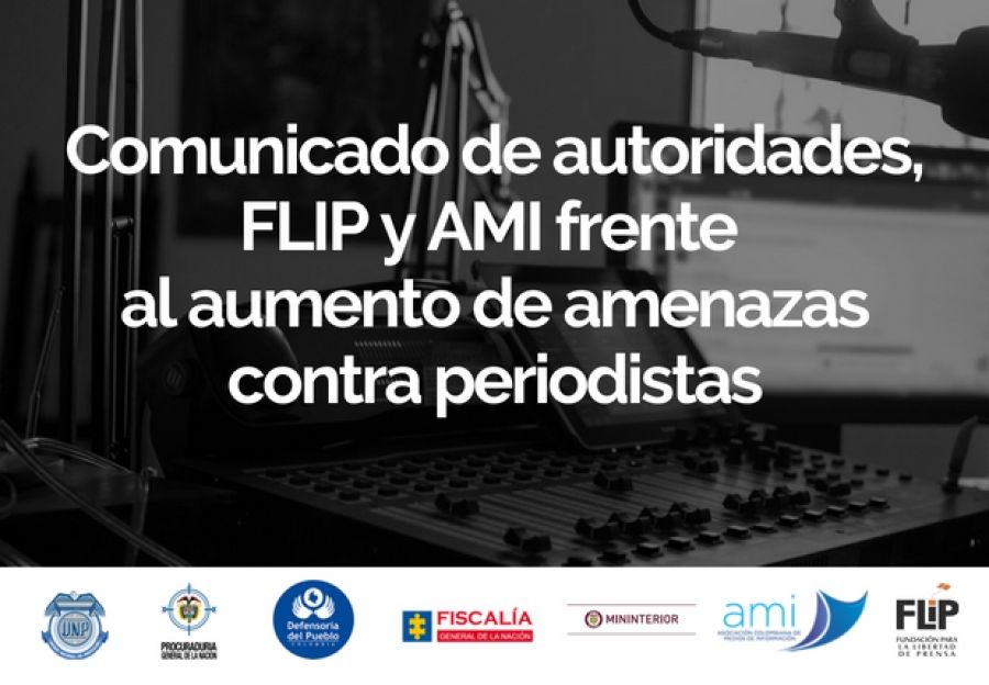Autoridades nacionales expresan su rechazo ante el aumento de violencia contra la prensa