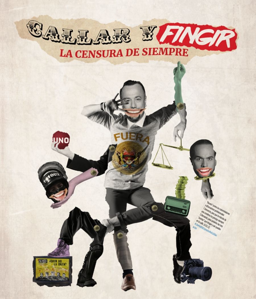 Informe anual 2019: Callar y fingir, la censura de siempre